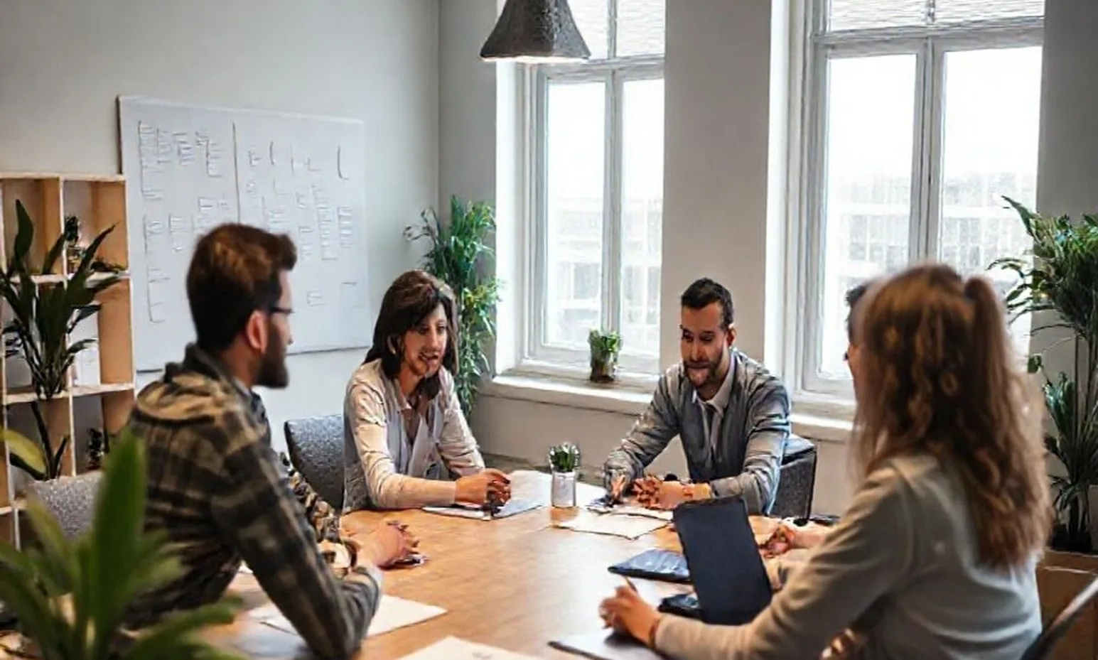 Team leadership coaching workspace
